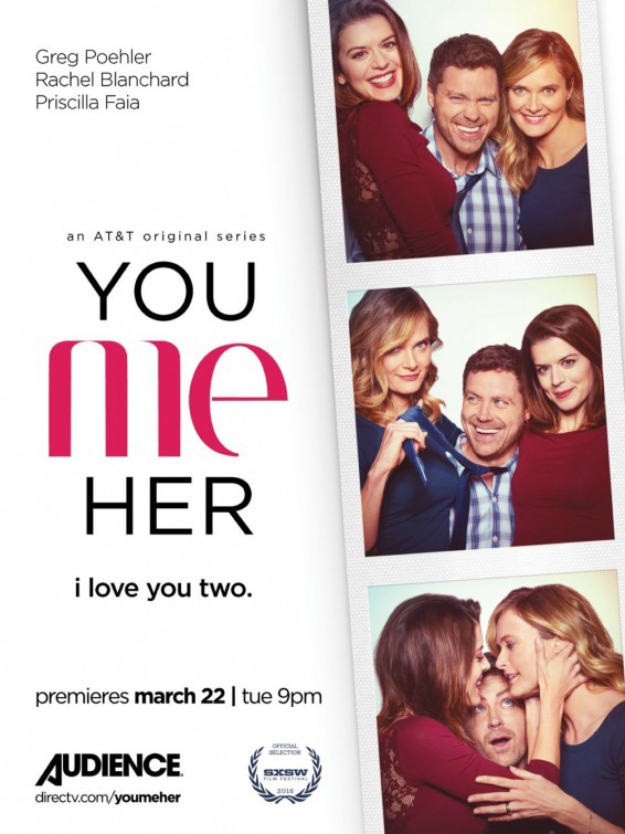 Kann man eine Dreiecksbeziehung leben? Die Serie "You Me Her" geht dieser Frage nach...