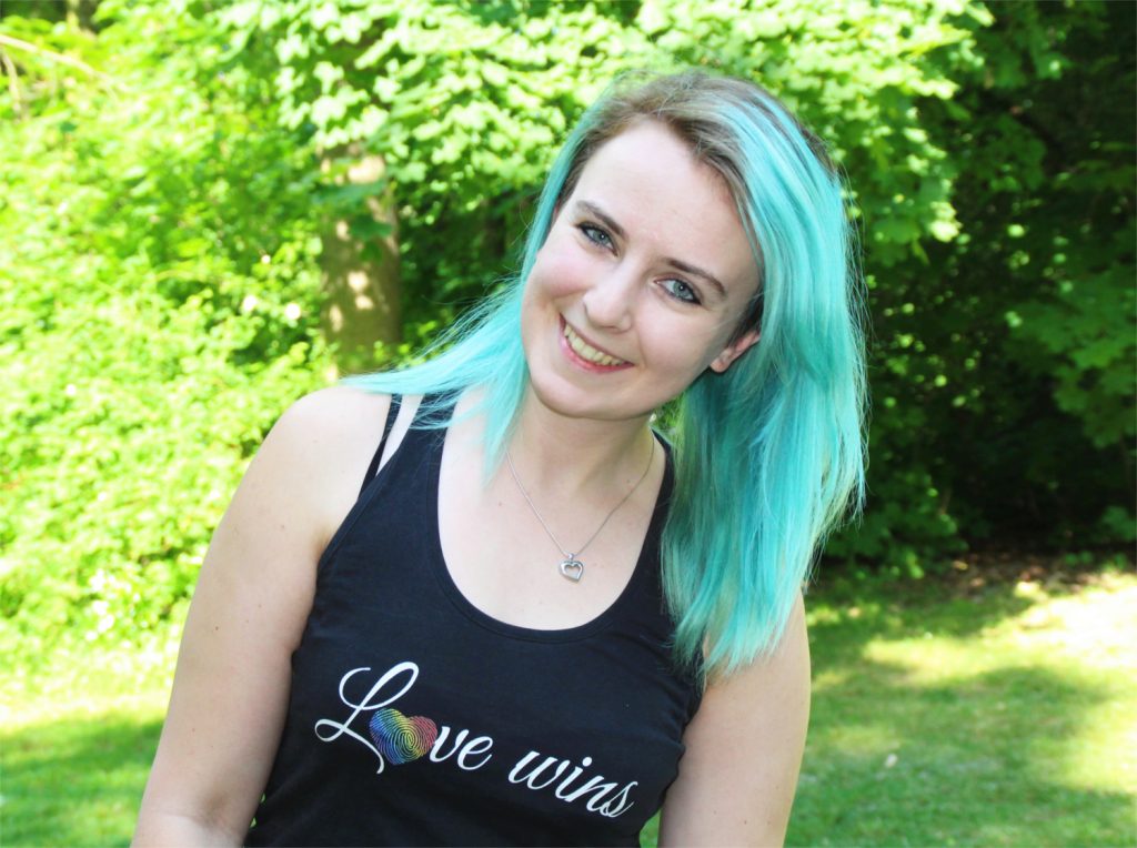 Autorin des Coming-out Ratgebers "Rainbowlove" Annie Kress