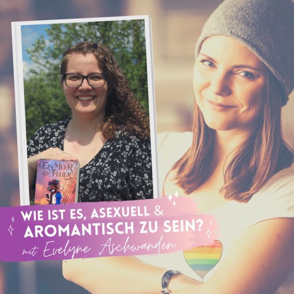 Zwei Frauen, Textbanner: "Wie ist es, asexuell und aromantisch zu sein?"